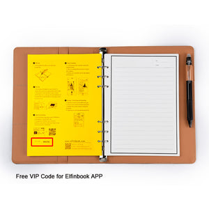 Elfinbook X - Reusable Leather Notebook